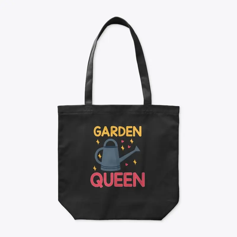 Garden Queen Organic Tote Bag